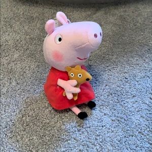 Peppa pig beanie baby